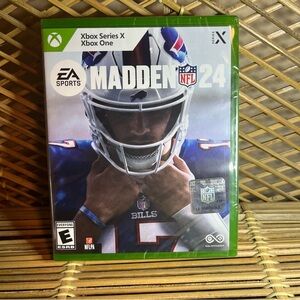 NEW Madden NFL 24 - Xbox Series X, Xbox One - UNOPENED